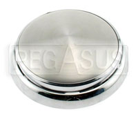 Single Spun Aluminum 7" Headlight Cover